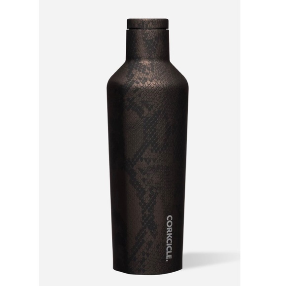 Corkcicle Rattle Snake Skin Exotic Canteen NWT Waterbottle 16oz Jungle - Picture 3 of 8